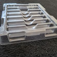 customized thermoforming PET blister trays vacuum forming inner packaging