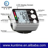 Best price blood pressure monitor 2015 wholesale wrist meter pulse sphygmomanometer