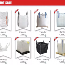 Ventilated Circular FIBC Supplier for Single Lift Bulka 1100lbs 2200lbs 3300lbs 4400lbs Big Packing Bag With 2 Loops thumbnail-5