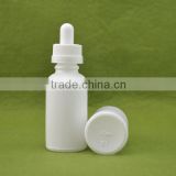 Free samples!! wholesale 30ml matte white glass dropper bottles for eliquid/ejuice with OEM printing from Alibaba China supplier