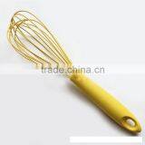 In Stock Food Safety Hand Held Silicone Whisk Egg Whisk Egg Beaters Silicone Hand Mixer Egg Beater thumbnail-2