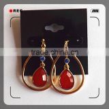 alloy jewelry copper brass plating gold silver rhodium stud earring