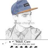 High Quality Cotton Twill Designer Flat Brim Civil War Hat