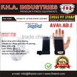 Cross Fit Strap Leather Lifting Strap Gym and Fitness Accessories by FHA INDUSTRIES SIALKOT PAKISTAN thumbnail-1