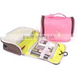 bright color travel hanging cosmetic bag girls travel storage bag