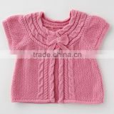 japanese wholesale 2013 new fashion baby girl outfit fashion cute kids clothes infant baby wear knitted cardigan for girls
