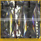 Empire Series Luxury Pillar Light Chandelier With K9 Crystal and LED Strip Light Chandelier for Hotel thumbnail-3