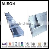 AURON/HEAWELL ABS BV GL DNV ISO ROHS CE aluminum alloy indoor cable tray/aluminuming cable closed tray/Al alloy cable bridge
