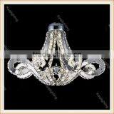 Guzhen Hanging Bright Light Crystal Chandeliers Commercial Stainless Steel Body Led Pendant Lighting for Hotel Quality Choice thumbnail-1