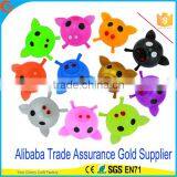 Hot Selling High Quality Colorful Pig Head Splat Ball thumbnail-1
