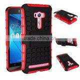 Keno High Quality Rugged Kickstand Hybrid Armor Shockproof Case For Asus Zenfone Max ZC550KL thumbnail-5