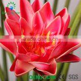 Greenflower 2016 Wholesale NaturalTouch Latex PU China Waterlily Artificial Flowers Latus for Wedding Decoration thumbnail-2