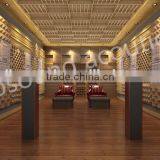 3D Acoustic Round Shape Diffuer Panel for Hifi Room