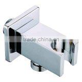 Brass Shattaf Holder With Automatic Valve, Chrome Finsih and Wall Mounted thumbnail-1