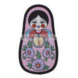 Beautiful High Quality Woven Merrow Border Iron on Paper on Patches thumbnail-1