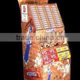 Snickers Chocolate Bar Cardboard Floor Display Rack Stand