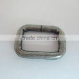 Wholesale metal wire iron square ring strap buckle for bags