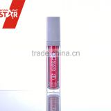 Winning star high quality beautiful waterproof long-lasting liquid rose moisture makeup woman tube lip gloss
