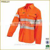 High Quality Men's Safty Reflective Workwear Coverall Fireproof Workwear thumbnail-5