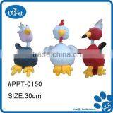 Lovely Colorful Chicken Animal Plush Pet Toy thumbnail-1