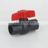 GLD Water Shut Off PVC 2" x 2" Slip Ends Two Way Full Ports Plastic Ball Valve Plumbing Supply Waste Treatment Irrigation thumbnail-2