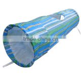 Popular comfortable color pet playing Tunnels 170T polyester single tunnel