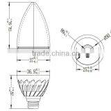 Candle Light 3W 4W 5W Light Bulb Housing thumbnail-3