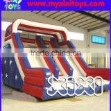 Blue White Red Inflatable Slide for Kids, Inflatable Slide for Children thumbnail-1