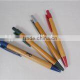Customized Logo Shiny Wooden Ball Pen In Straight Barrel,Eco Wood Pen Set thumbnail-3