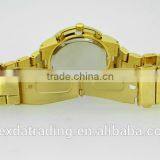 Water Resistant Gold Plated Branded Wrist Watches thumbnail-6