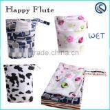 Happy Flute Printed Cloth Diaper Bag Travel Reusable Wet Bag thumbnail-1