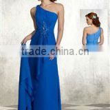 Navy Blue One-shoulder Bridal Mother Dress XYY-wy021-12