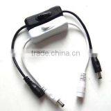 On / Off 2 Way DC Coaxial Splitter With Switches DC Terminals 5.5mm x 2.1mm thumbnail-4