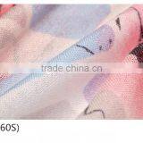 Best Christmas Present Flower Pattern Pure Wool Scarf thumbnail-2