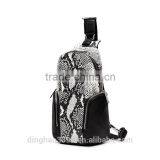2016 New Design Messenger Bag Snake Pattern Leather Bag Men's Fashion Bag thumbnail-3