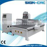 China Factory Supply Multi Heads Cnc Wood Router for Wood Door 1325