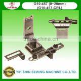 Industrial Sewing Machine Parts ZIG-ZAG Machine Edge Guide Adjustable Feet G10-457 (0~20mm)(G10-457-CRL) Presser Feet thumbnail-1