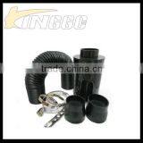Hot Product Universal Real Black Carbon Fiber Expandable Car Air Intake Kit thumbnail-3