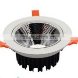 12W Round 6-7Inches Cool White Ultra-thin cob led downlight