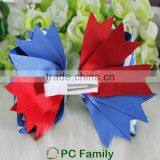 High Quality Printed Grosgrain Hair Bow thumbnail-3