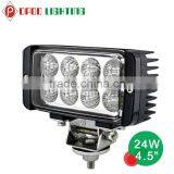 Top Quality 4.5" Rectangle Offroad 24W Led Work Light