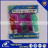 Party Paper "happy Birthday" Hanging Banner thumbnail-1