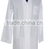white lab coat uniform