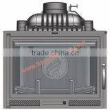 Fireway Cast Iron Material Different Style Insert Wood Fireplace thumbnail-2