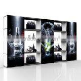 Modern Bar Furniture Lighted Bar Counter Top With Display Wine Cabinet thumbnail-3