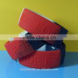 Mixed Color Silicone Wristbands,1 Inch Silicone Wristbands ,Embossed Silicone Wristbands