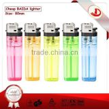 China low price BAIDA disposable lighter, 80mm