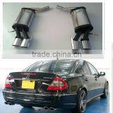 Stainless Steel Muffler for Benz E-CLASS W211 AMG Style thumbnail-1