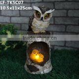 2016 Polyresin Garden Dog Solar Light thumbnail-3