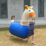 7.5mWx9mLx3mH Fun Derby Inflatable Pony Hops Race Track Outdoor Inflatable Race Games thumbnail-4